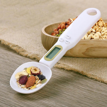 Precision LCD Digital Kitchen Scale - Versatile Measuring Spoon for Cooking, Baking & More